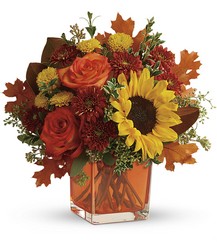 Teleflora's Hello Autumn Bouquet from Scott's House of Flowers in Lawton, OK